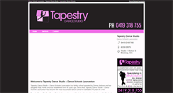Desktop Screenshot of danceschoolslaunceston.com.au
